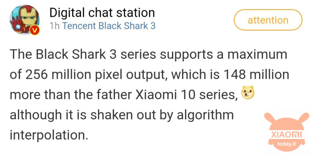 black shark 256 megapixel