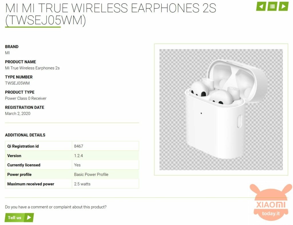 Mi True Wireless 2s