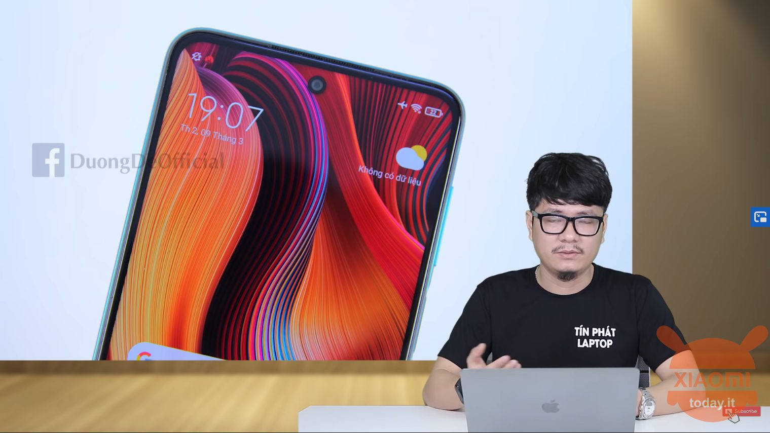 cámara frontal redmi note 9 pro
