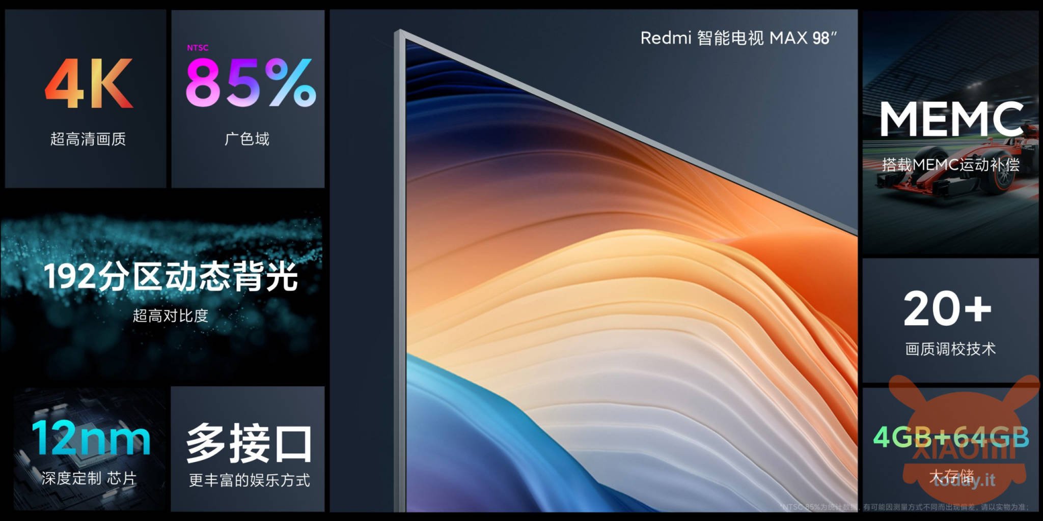 redmi tv max 98"