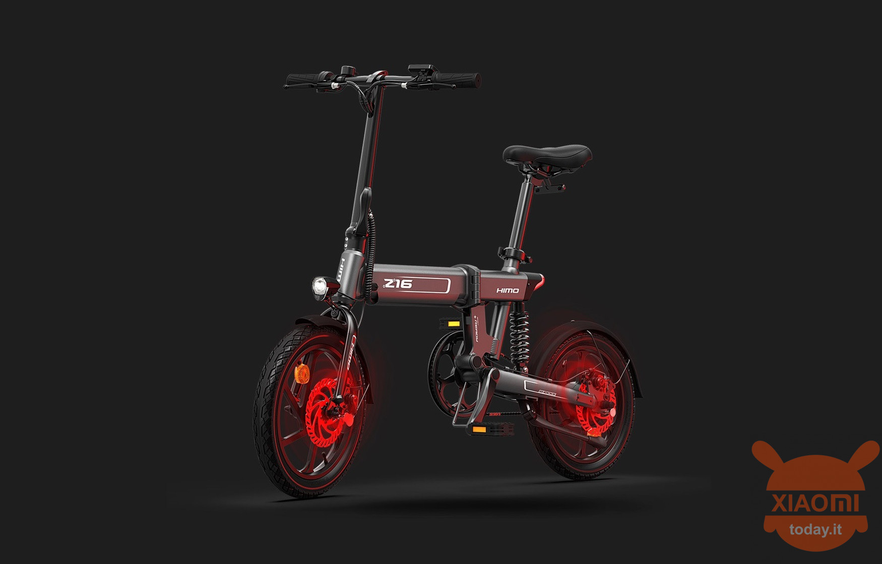 HIMO Z16: Składany rower elektryczny teraz w crowdfundingu