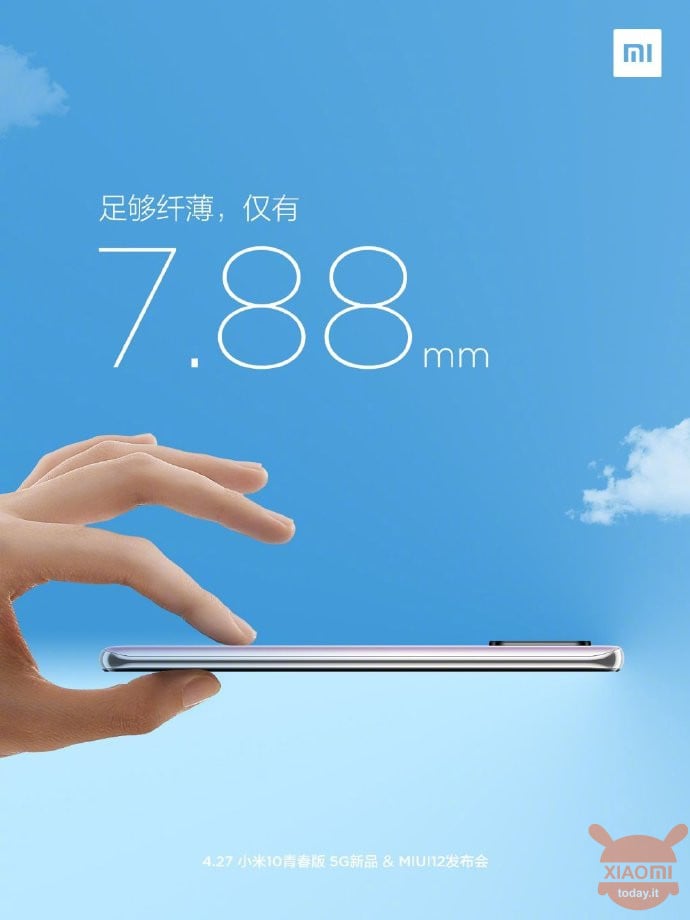 Colores de pantalla específicos de Xiaomi Mi 10 Youth Edition