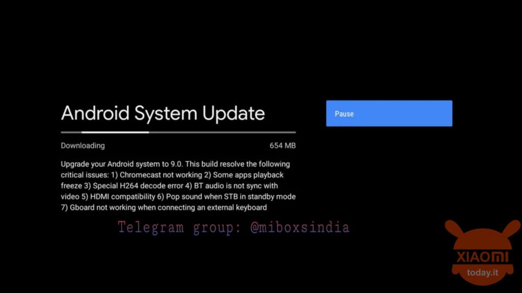 mi box s android 9 pie stable