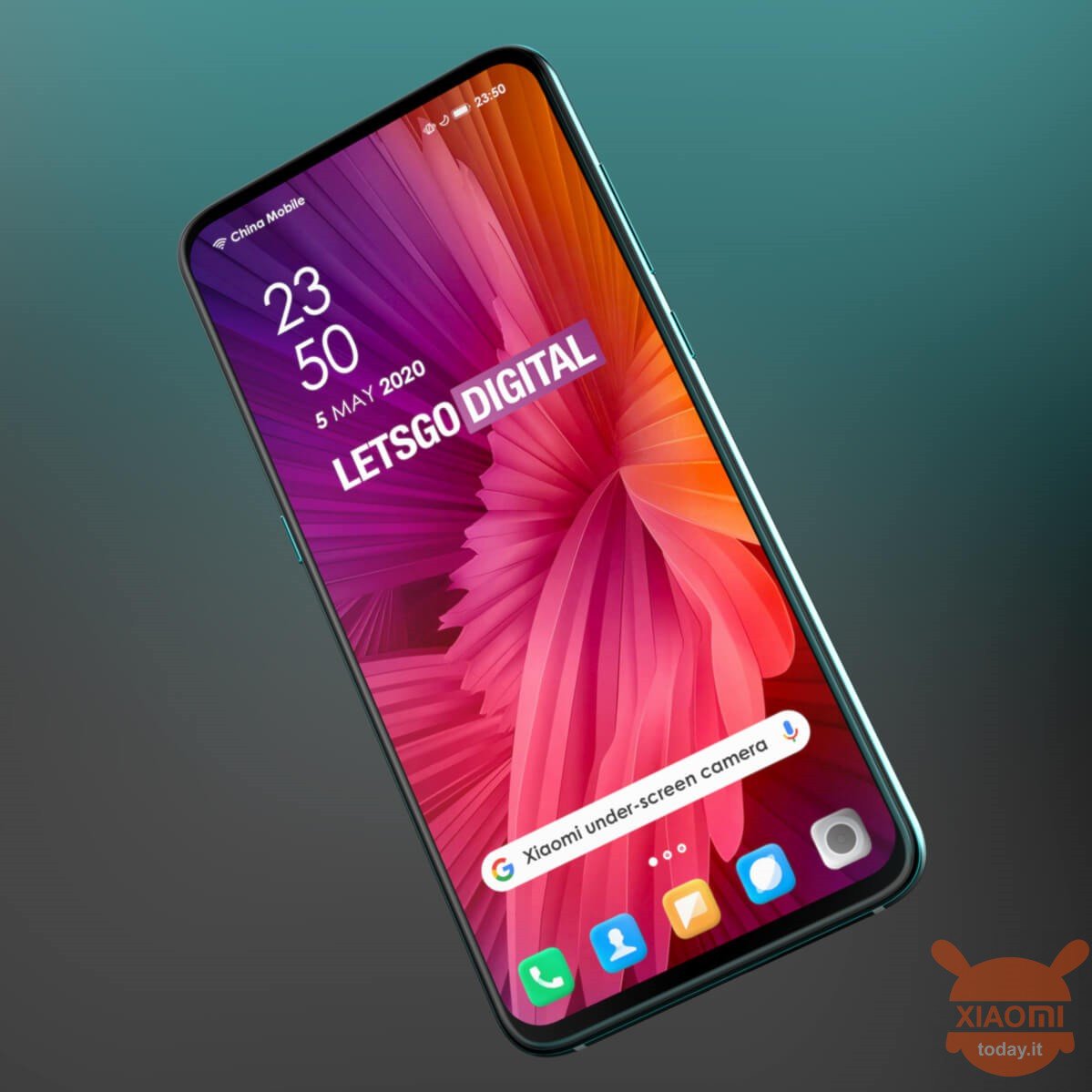 Smartphone Xiaomi cu camera invizibilă sub ecran