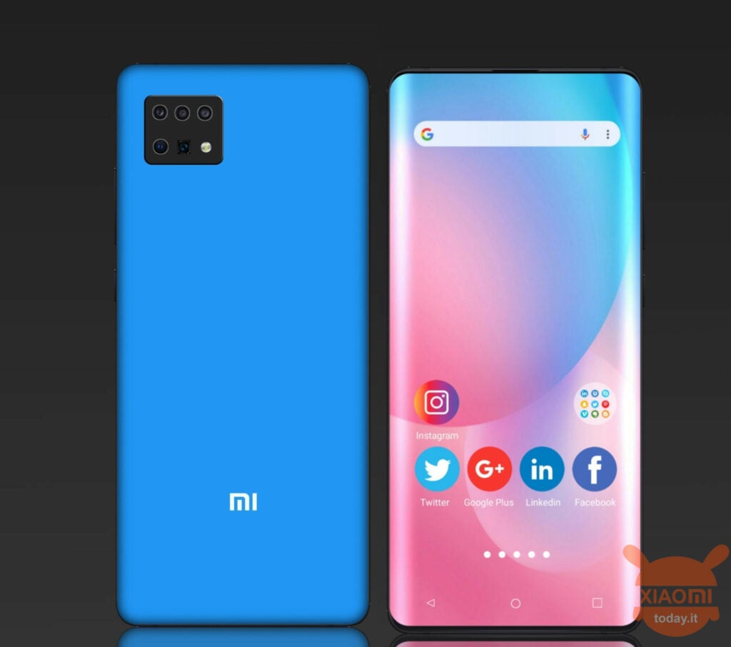 render xiaomi mi mix 4