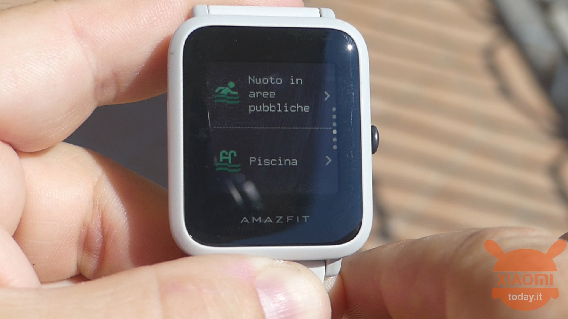 Amazfit sales bip nuoto