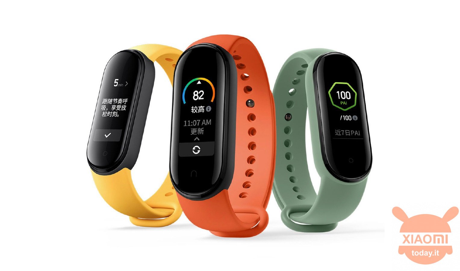 Xiaomi Mi Band 5 παγκόσμιο