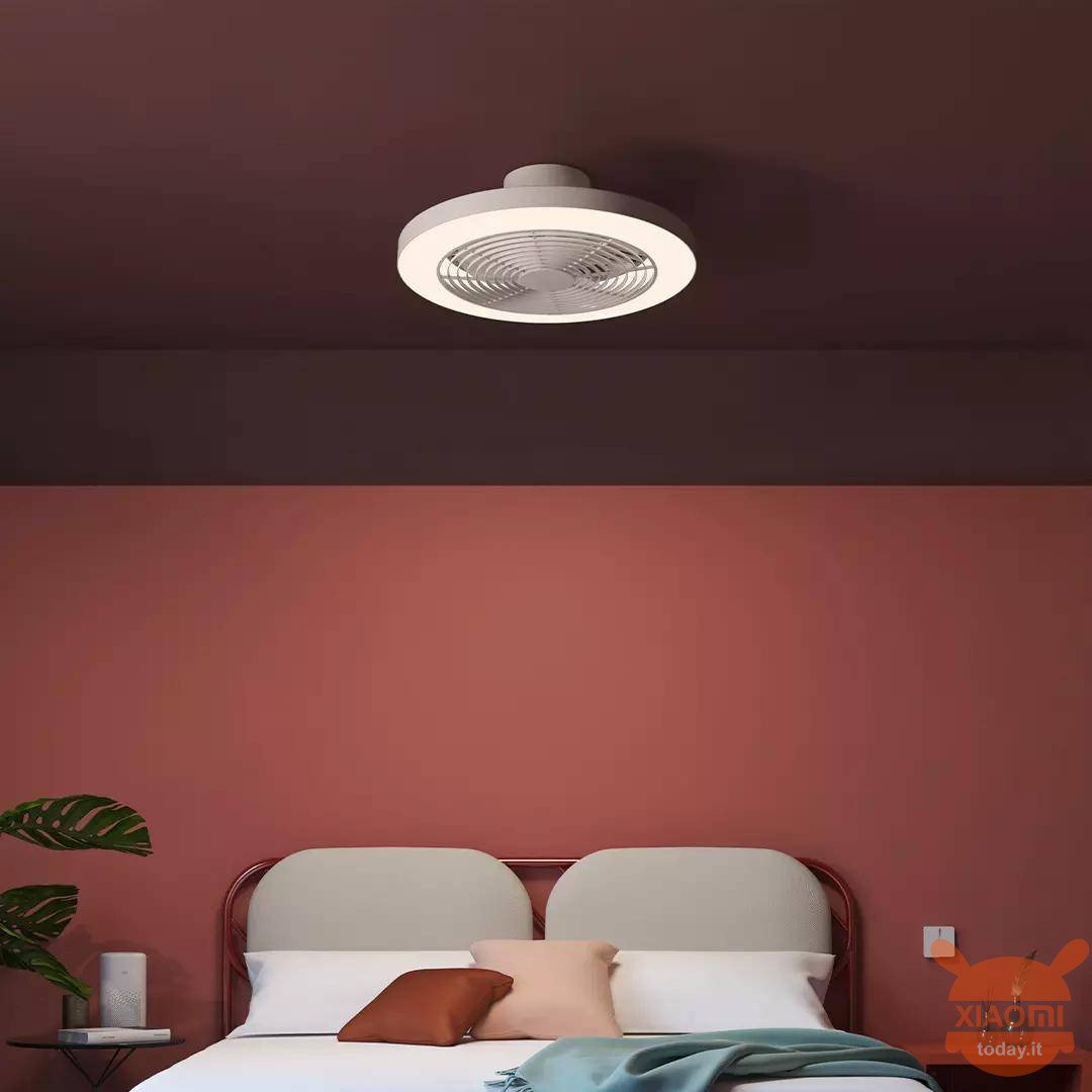 Yeelight Smart DC Fan Light presentata: Lampadario e ventilatore super compatti