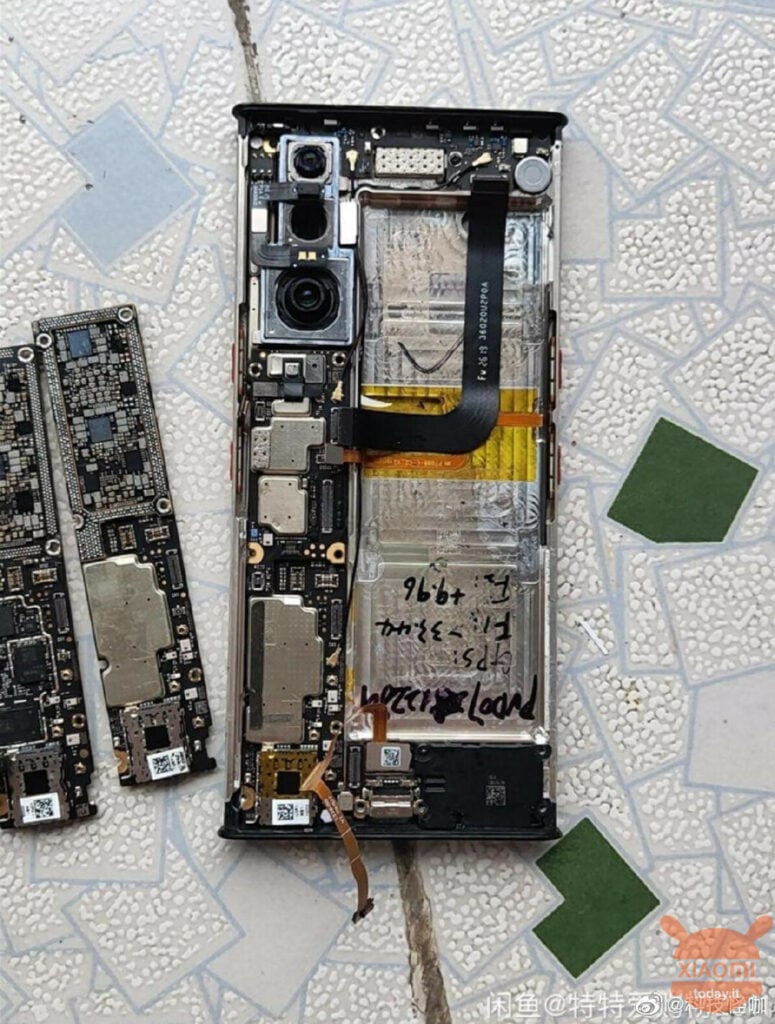 xiaomi mi mix alpha teardown