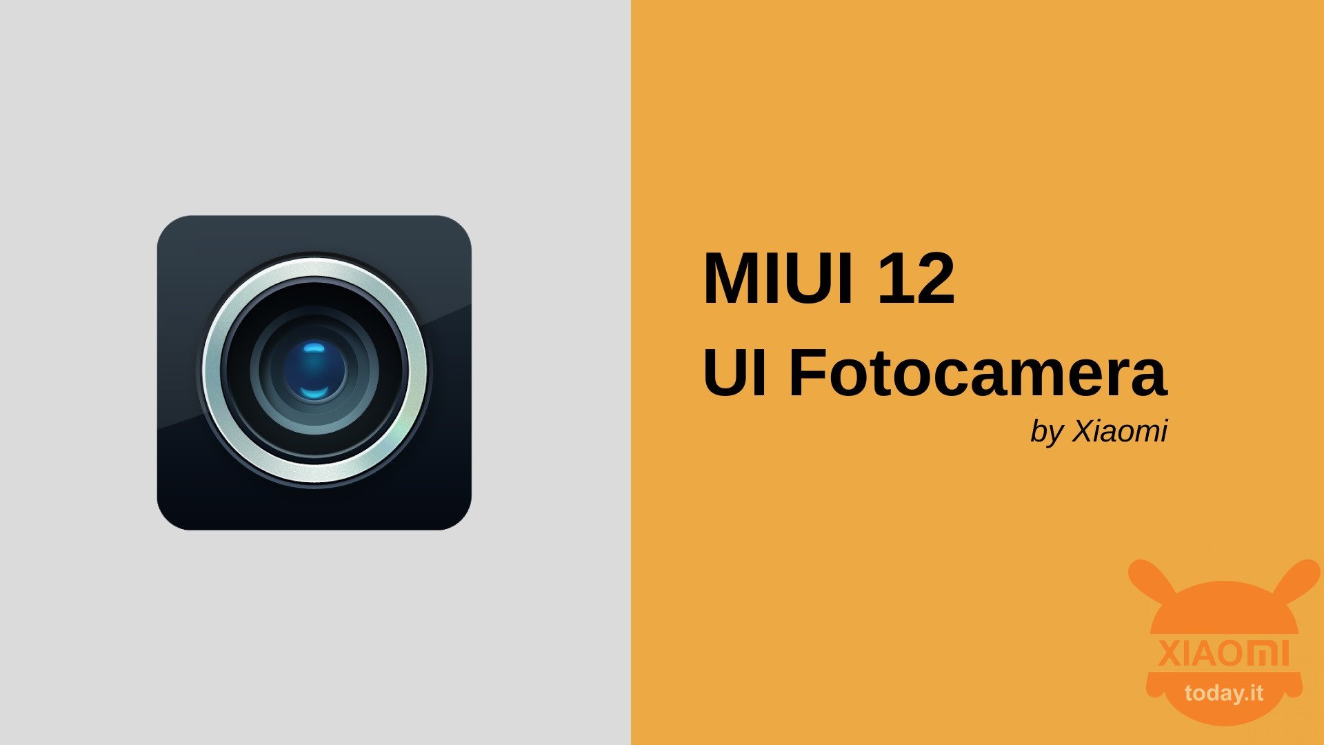 Caméra miui 12