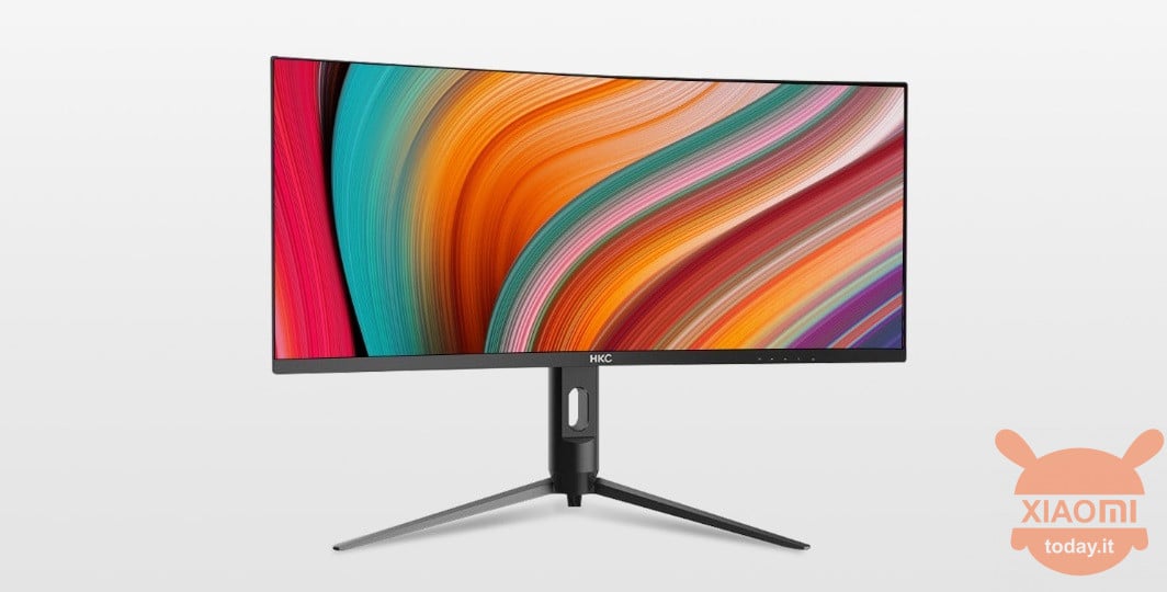 HKC Curved Monitor 29" at 34"