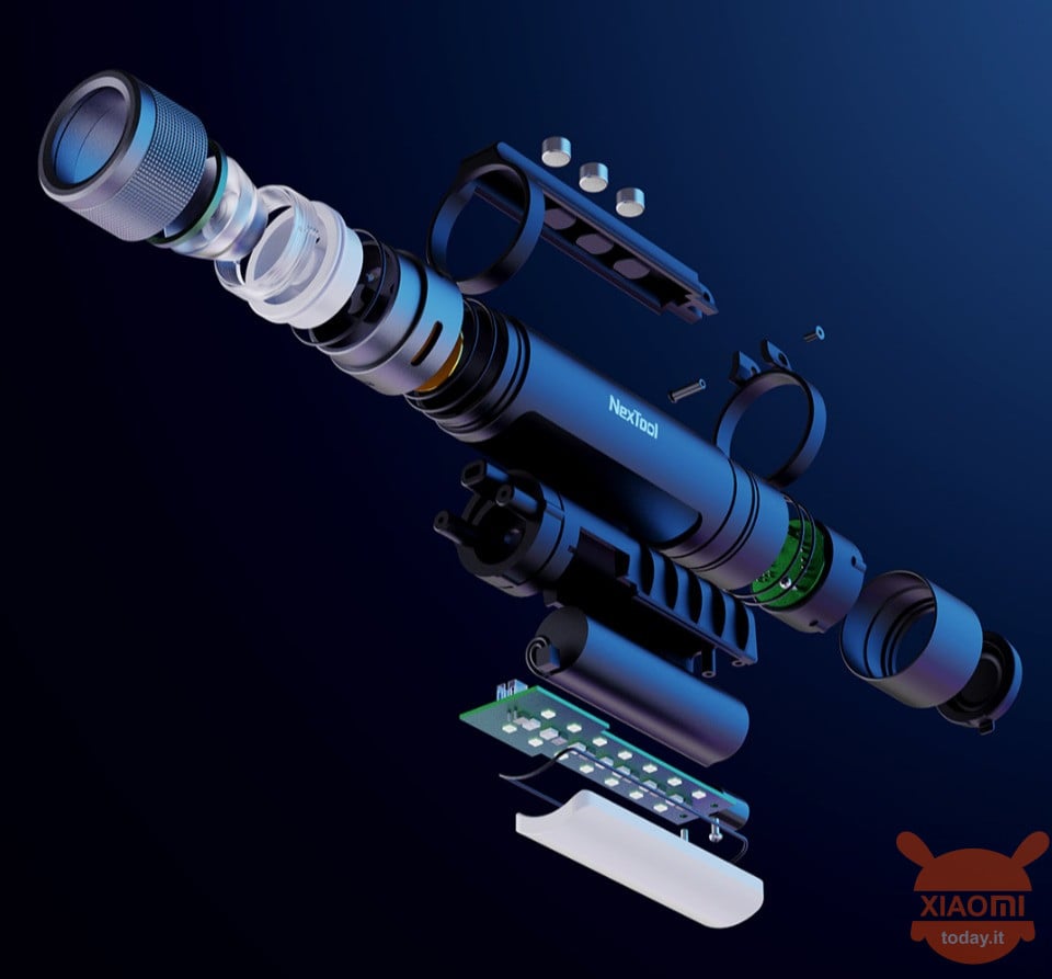 NexTool 6-in-1 Flashlight: La torcia multifunzione con sirena integrata