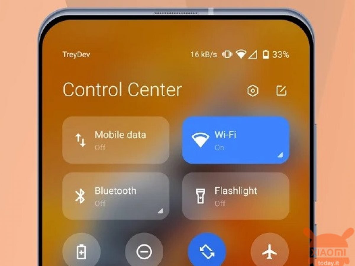 Pusat kontrol miui 12