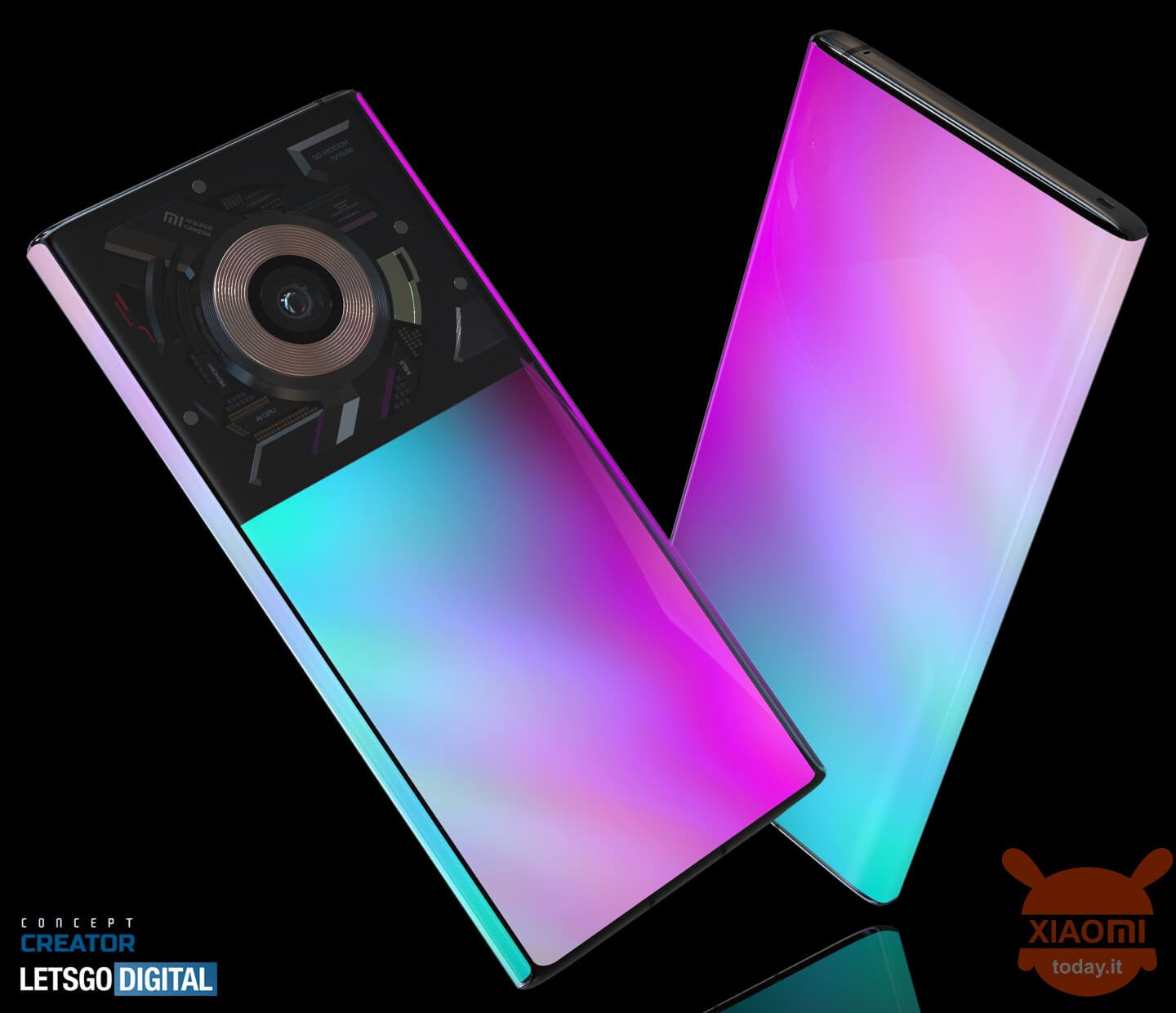 Xiaomi Mi Mix 알파 컨셉