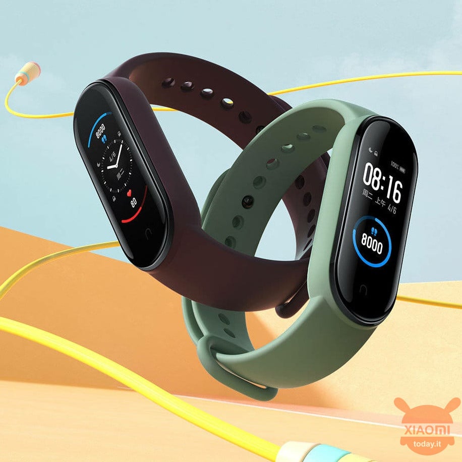 xiaomi mi band 5 gps 네비게이터