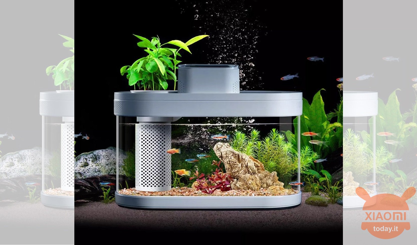 Geometria Smart Fish Tank Pro: O novo aquário super inteligente e econômico