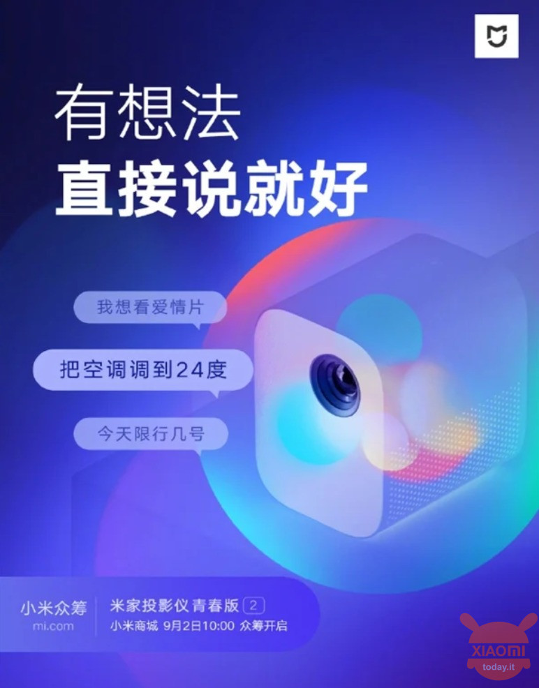 Xiaomi Mijia Projector Youth Edition 2 XiaoAI