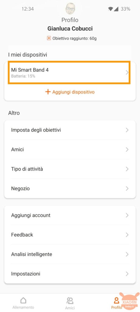 cara membuat catatan di xiaomi mi band