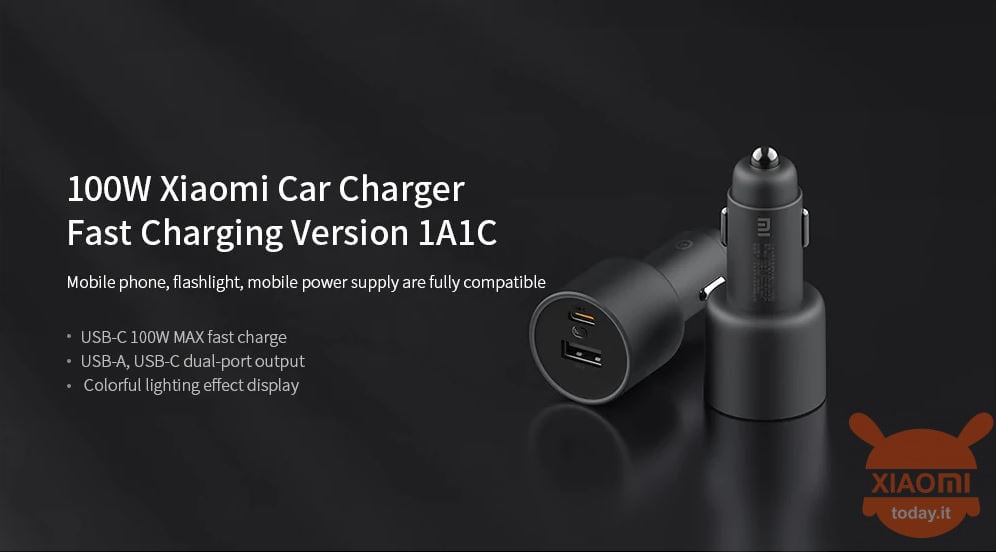 chargeur de voiture xiaomi mi 10