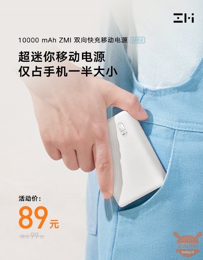 ZMI Mini Power Bank 10000mAh