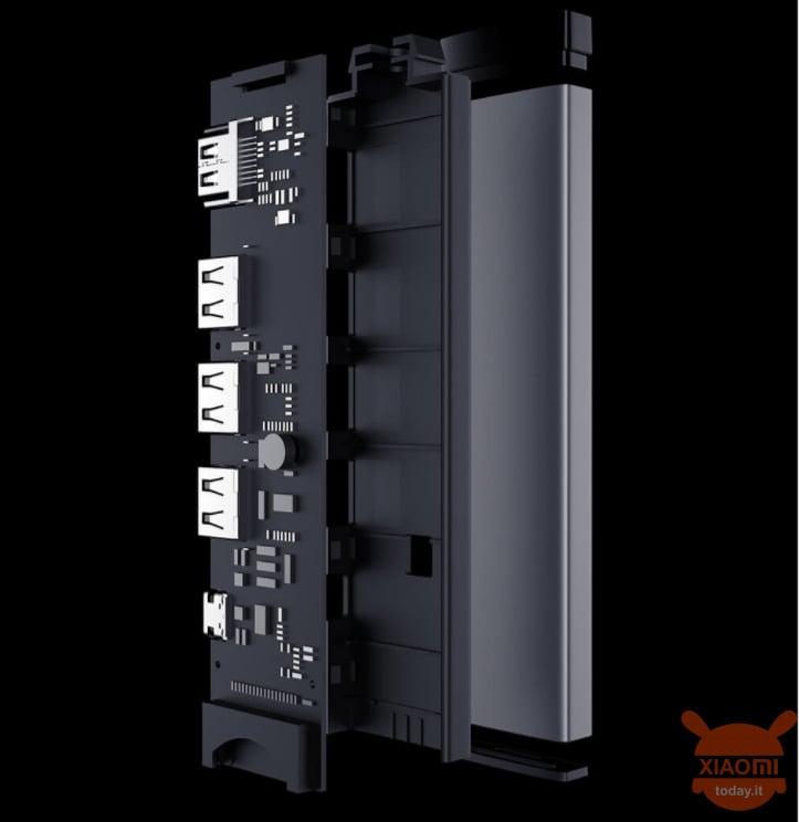 Miwu HUB USB tipus C
