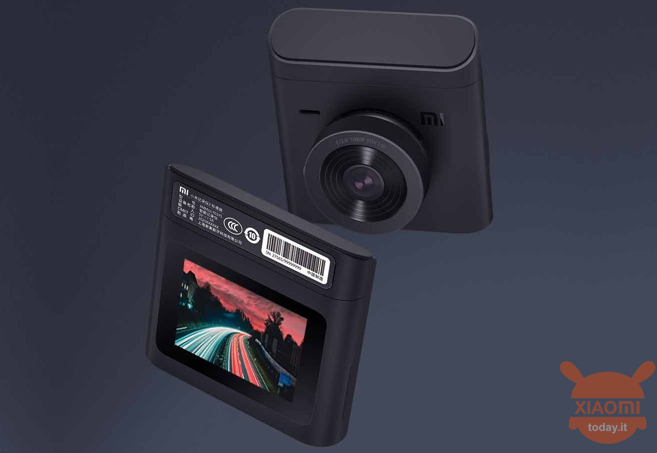 הוצגה Xiaomi Mi Recorder 2 המהדורה הסטנדרטית: מצלמת הדאש הקומפקטית המכסה עד 3 נתיבים