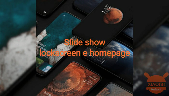 miui Diashow Sperrbildschirm und Homepage