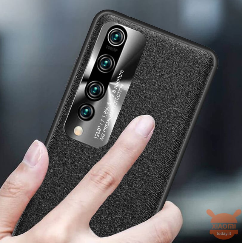xiaomi mi 10 Metallabdeckung mit rutschfestem Rücken