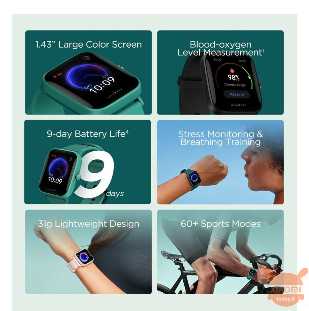 features complete nuovo smartwatch amazfit