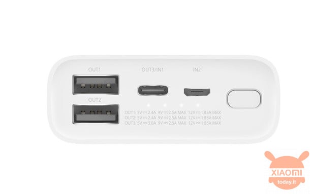 Xiaomi Mi パワーバンク 3 ポケット版 10000mAh