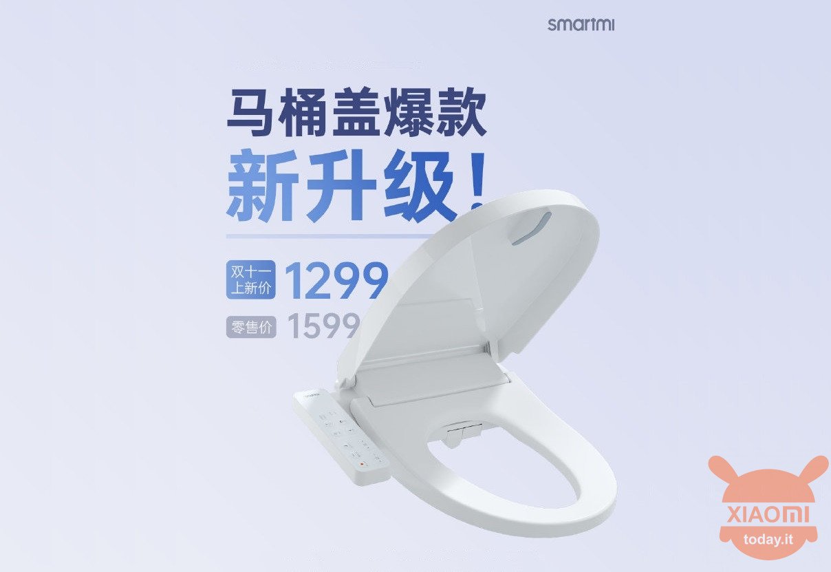 Smartmi Smart toalettöverdrag värmare Edition