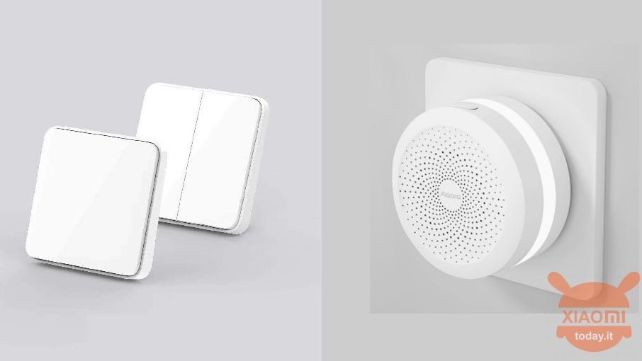 Xiaomi Mijia Smart Switch Aqara puerta de enlace M1s