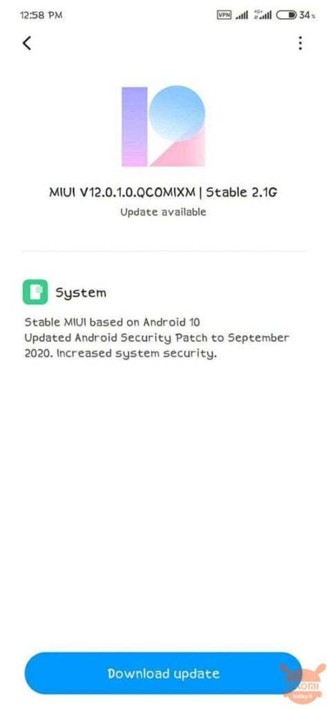 Redmi Note 8 riceve MIUI 12 Global Stabile: Download