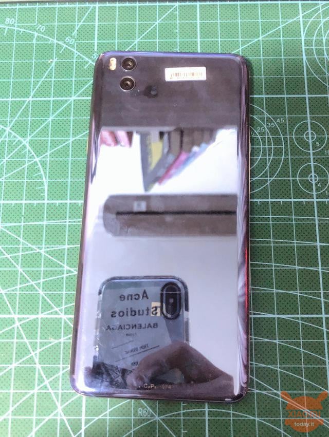 xiaomi mi6プロプロトタイプリアルフォトバック