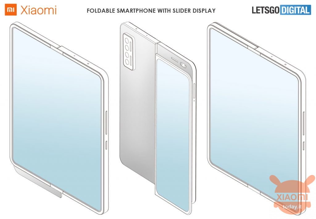smartphone xiaomi a scorrimento ma pieghevole