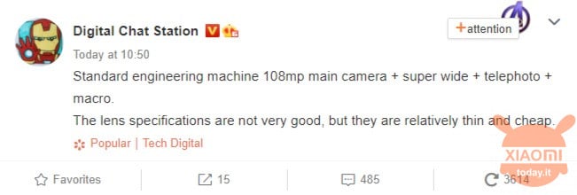 Redmi Note9プロチャイナ