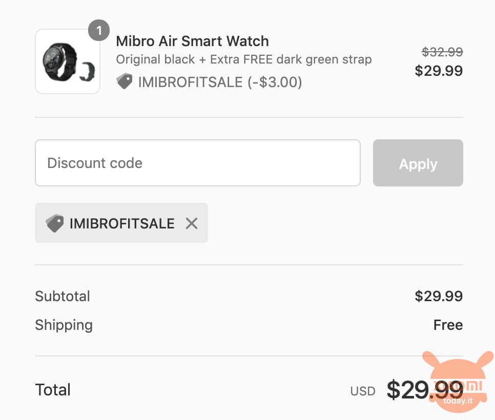 Offerta  Mibro Smartwatch