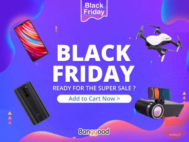 Black Friday has already landed on Banggood with discounts of up to 80%!