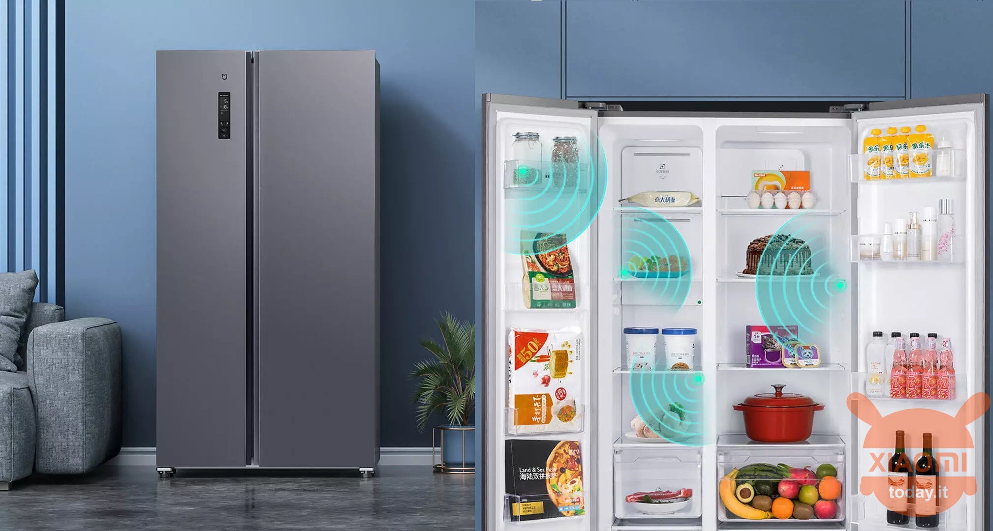 Xiaomi Smart Side Door Refrigerator 540L