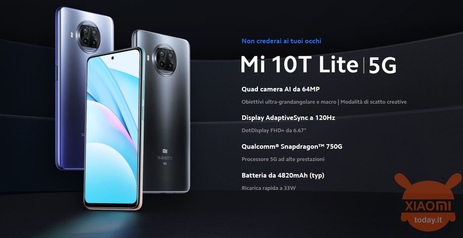 mi 10t lite ev