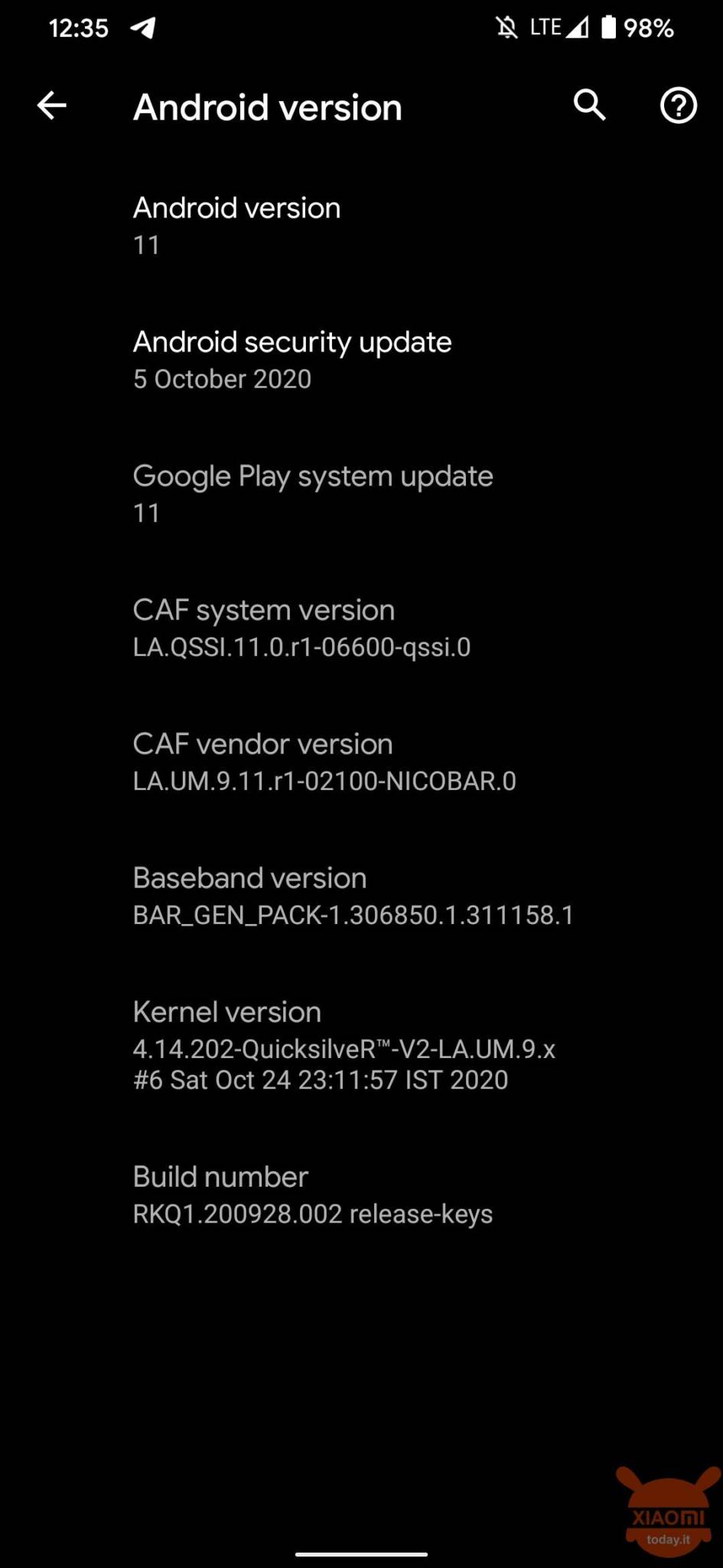 descargar android 11 para redmi note 8 y 8t