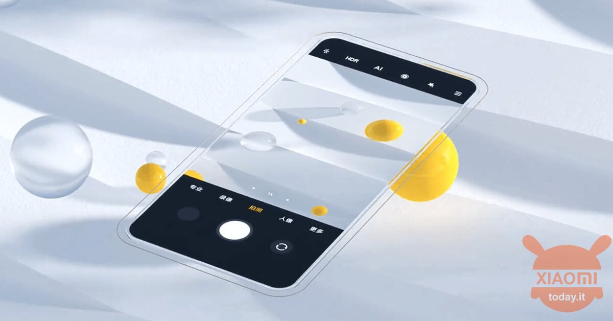 l'interfaccia della fotocamera cambia su miui 12: ecco le novità