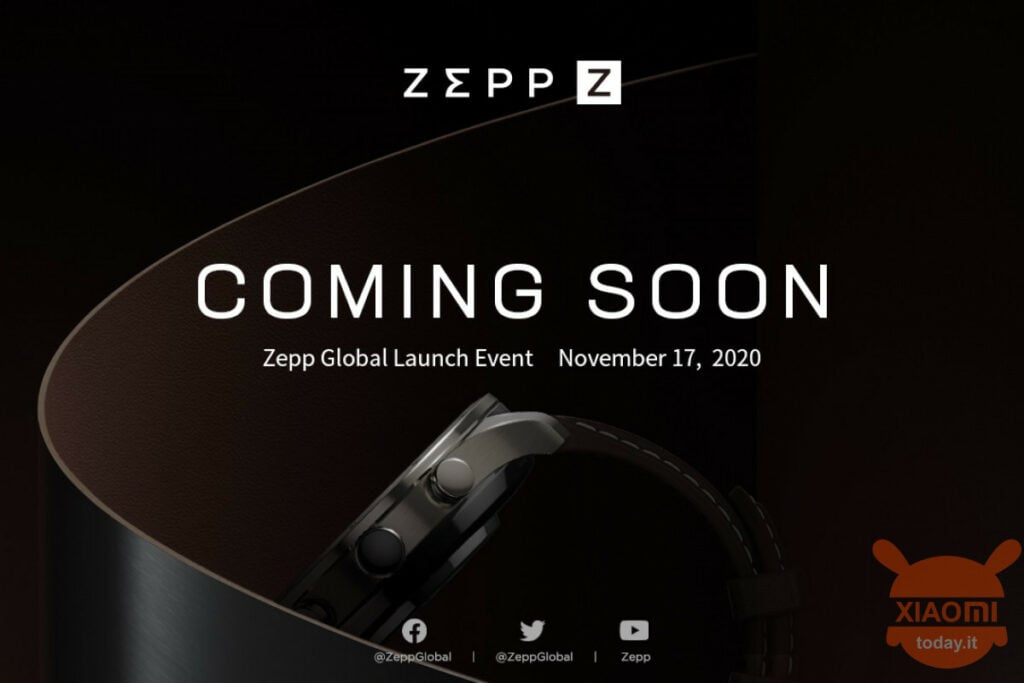 zepp z global: data di lancio 17 novembre