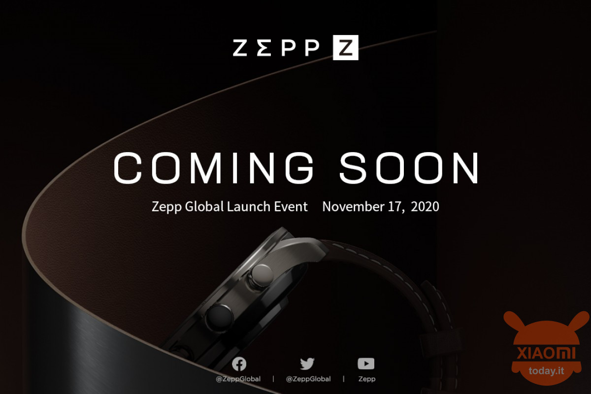 zepp z global: data di lancio 17 novembre