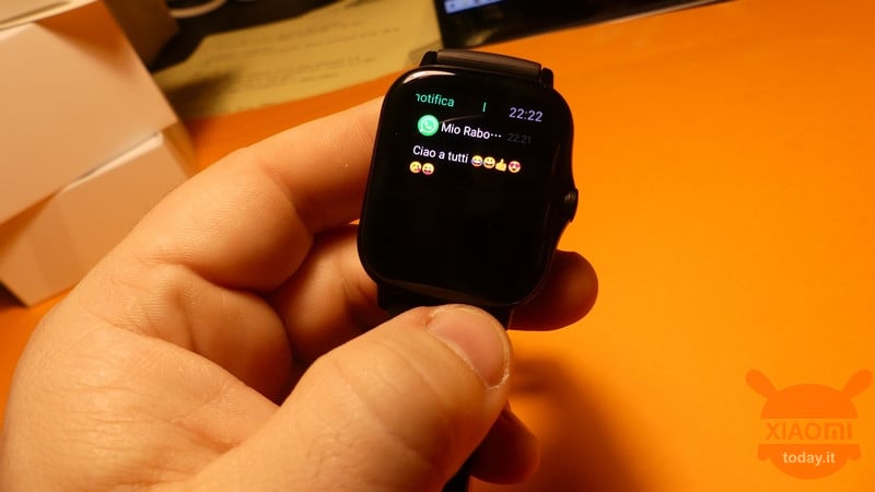 xiaomi amazfit gts whatsapp notification