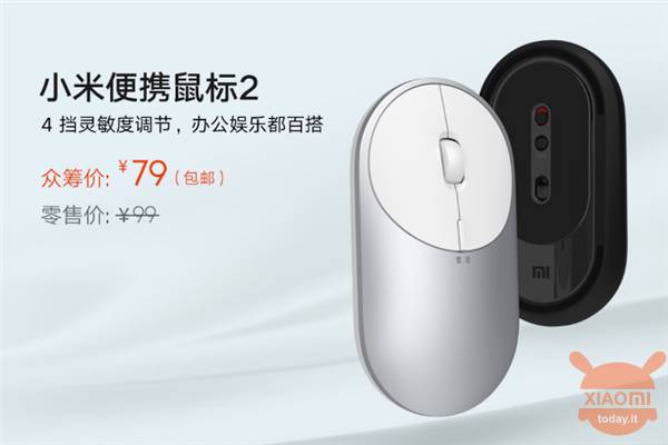 Przenośna mysz Xiaomi Mi 2