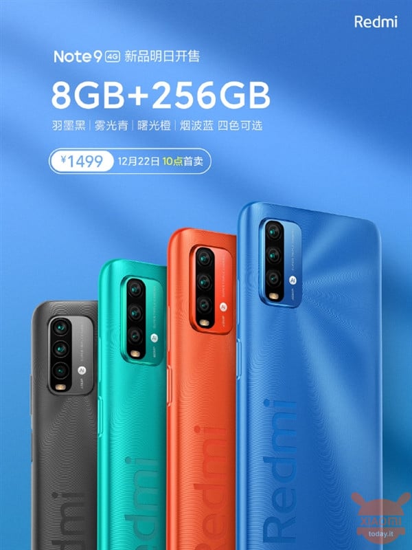 Redmi Note 9 4G China