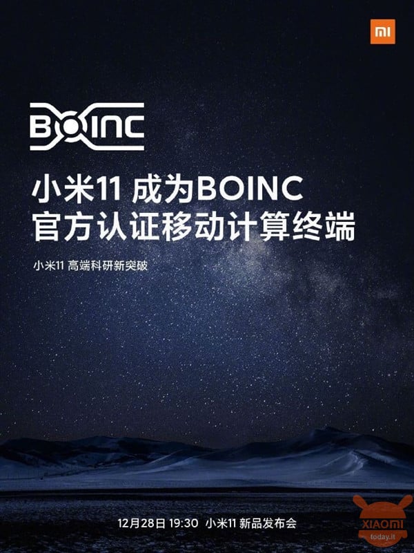 Xiaomi Mi 11 è super potente anche da spento: BOINC ci spiega come