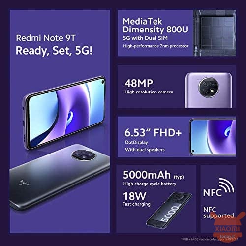 redmi note 9t