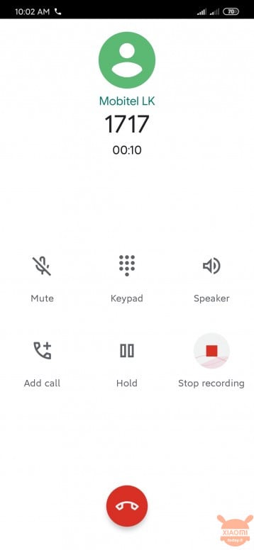 redmi note 8 registrazione chiamate